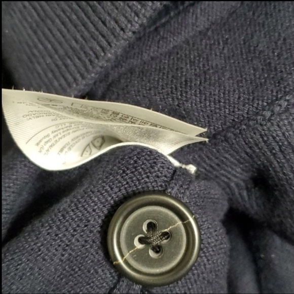 Banana Republic sweater women’s size medium M jumper cardigan nice pockets blue - Picture 5 of 10